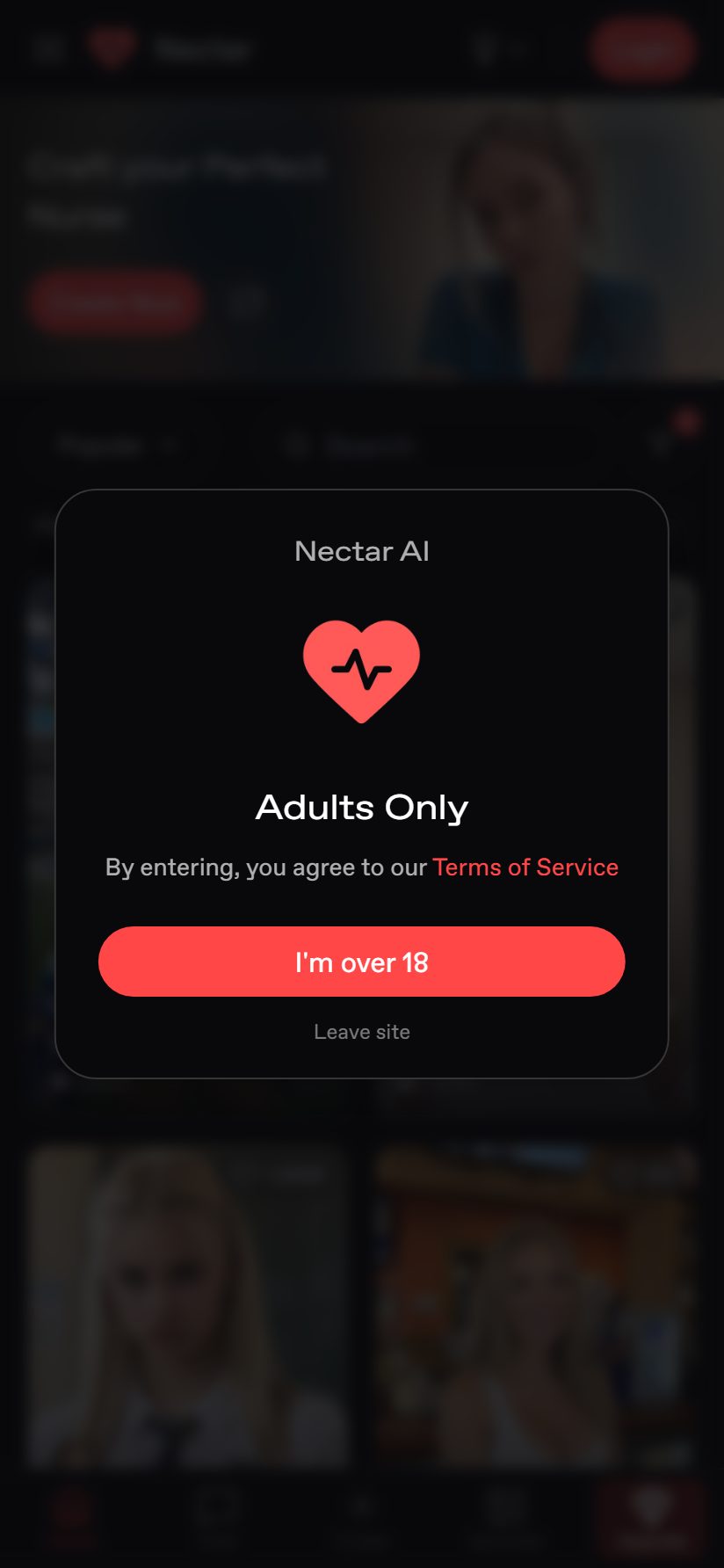 Nectar AI on mobile