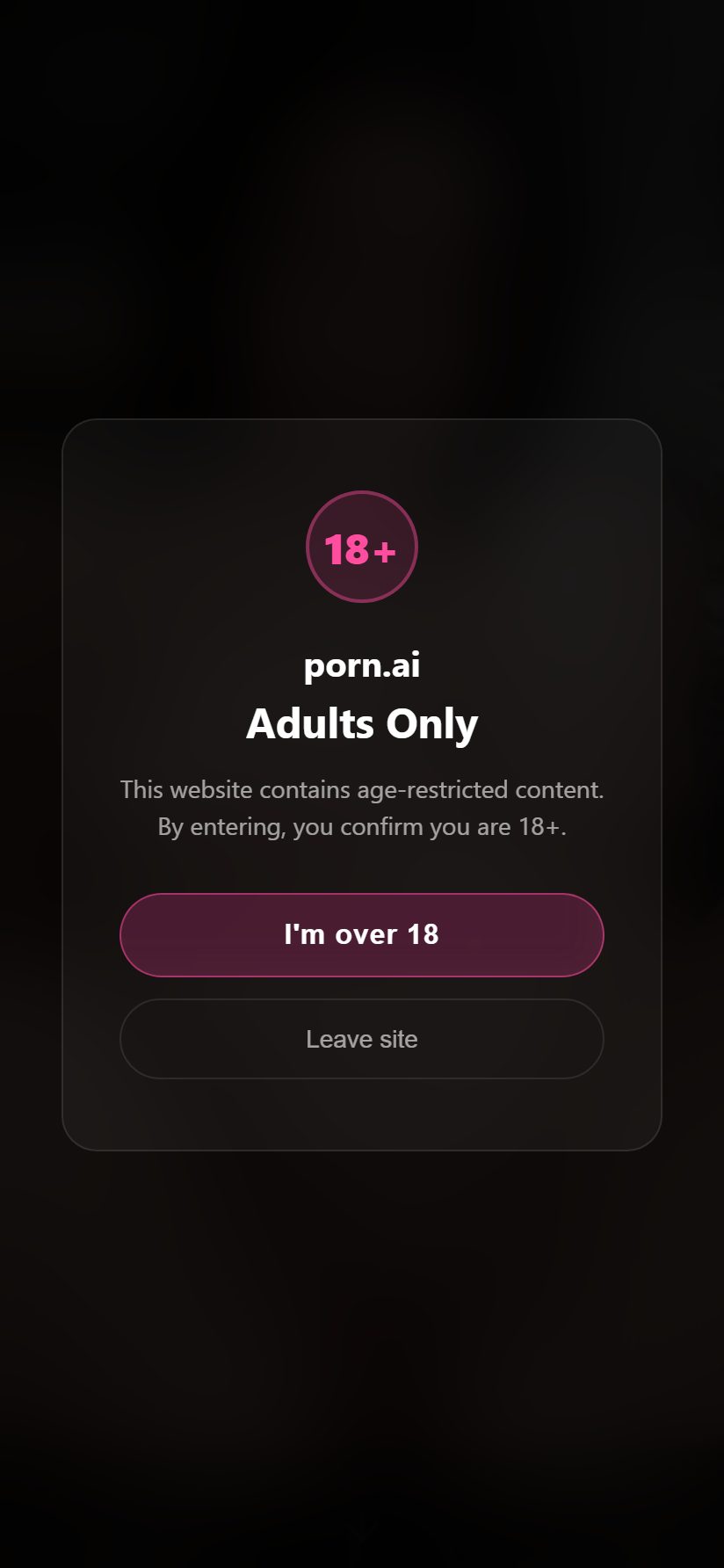 Porn AI on mobile
