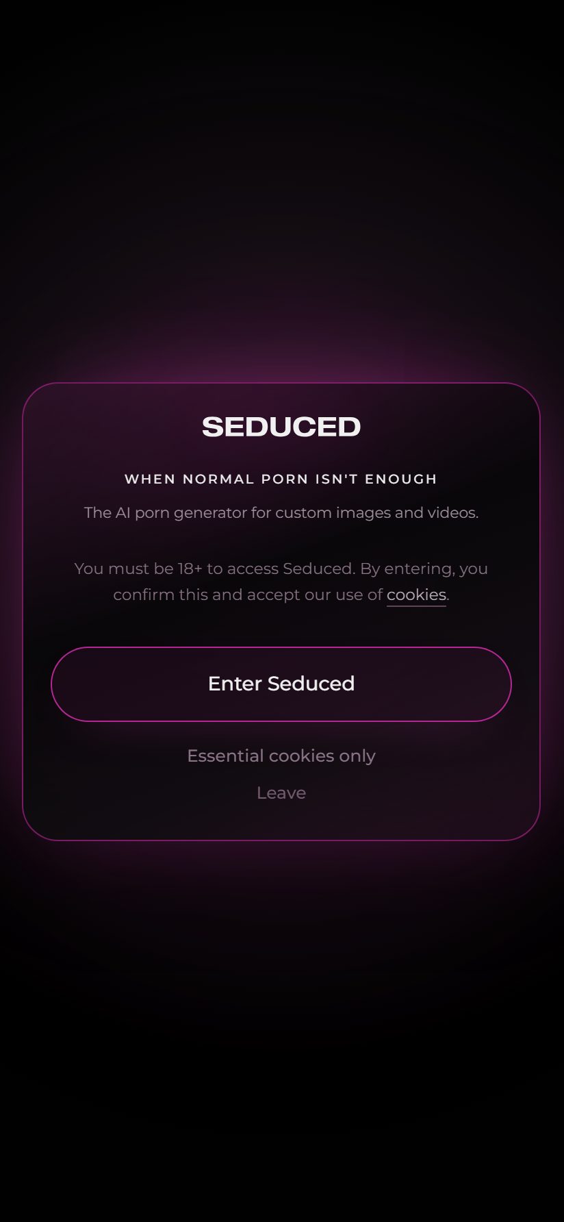 Seduced AI on mobile